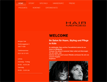Tablet Screenshot of mergeshair.de